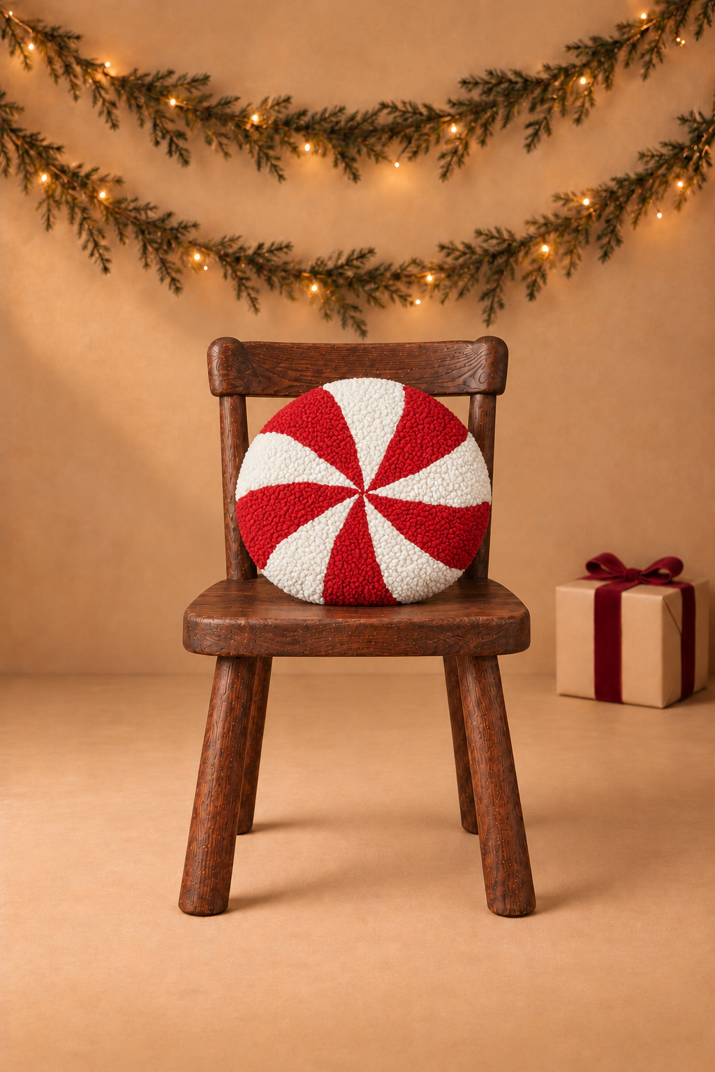 Plush Pillow Cushion Creative Christmas Decoration Decorative Candy Pillow