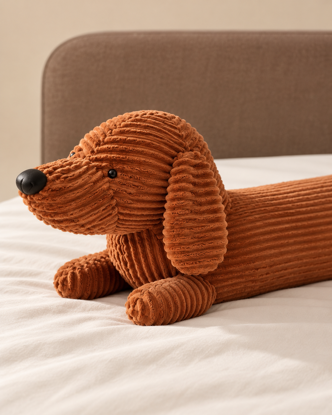 Brown Dachshund Pillow